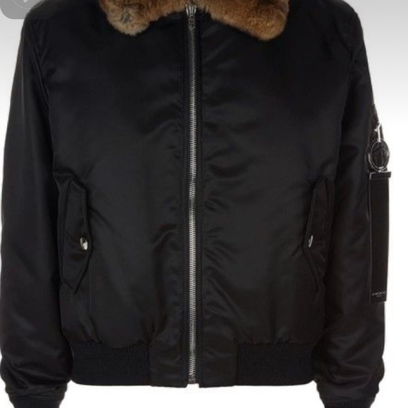 Givenchy rabbit fur lined men bomber  jacket - Picture 1 of 13